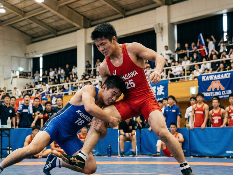 レスリング画像